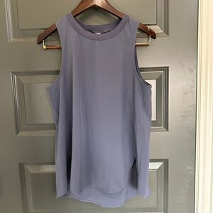 Athleta blue work out tank (small)